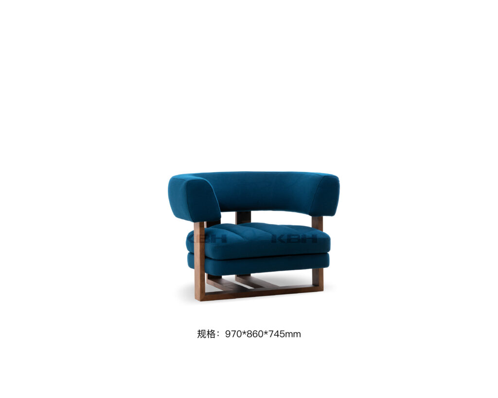 KBH Almond Daybed Chair from the Soft Minimal collection