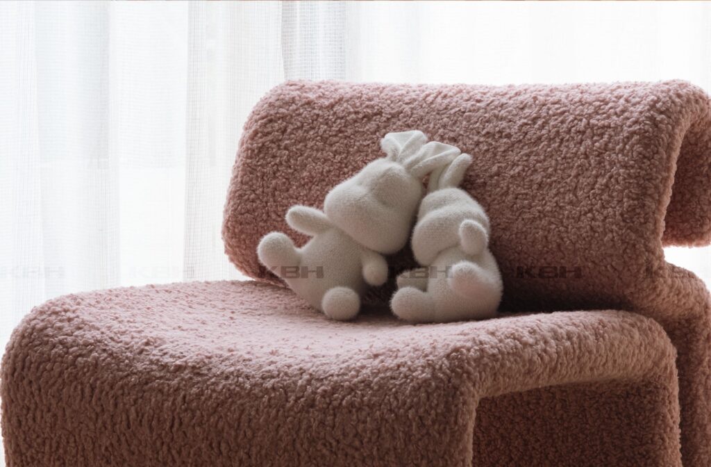 KBH Armchair CS20135 in a bedroom setting, view 2