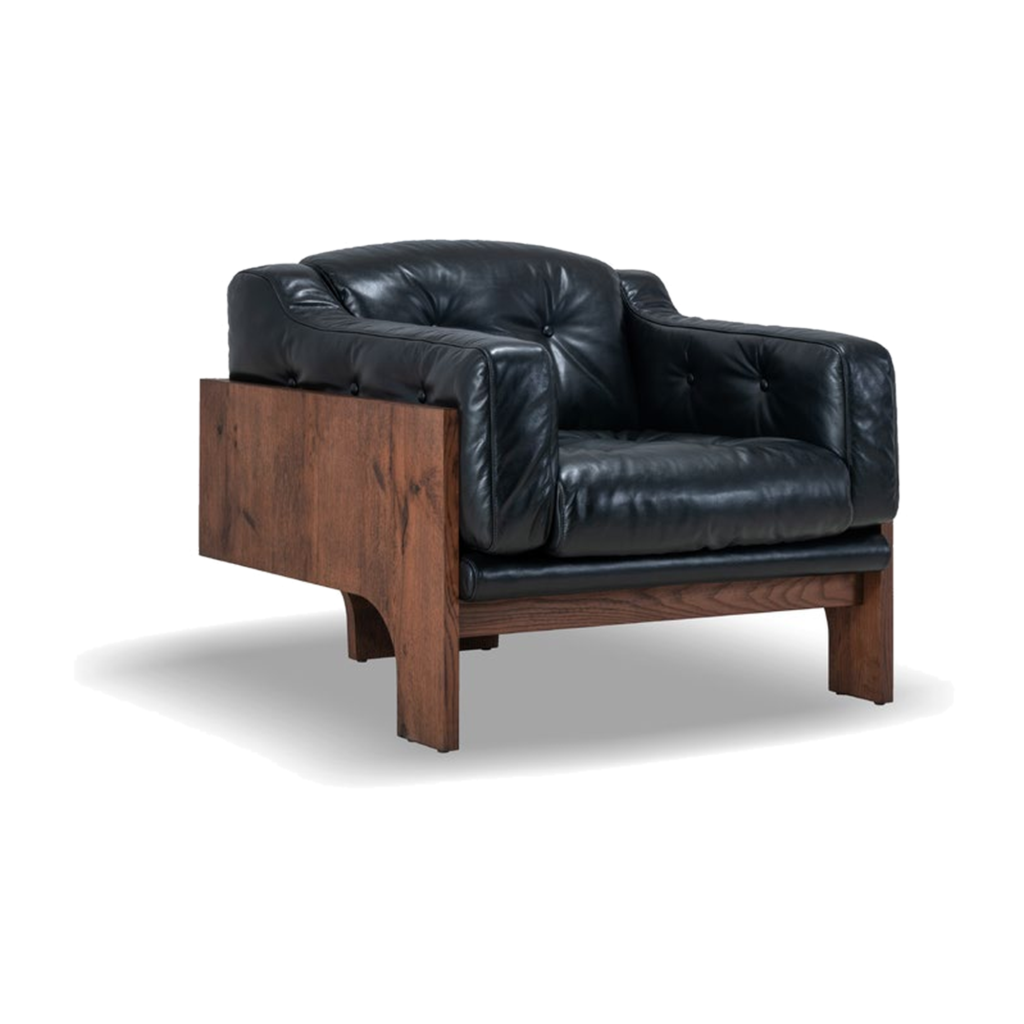 KBH Armchair SF10872 in a grounded dark palette