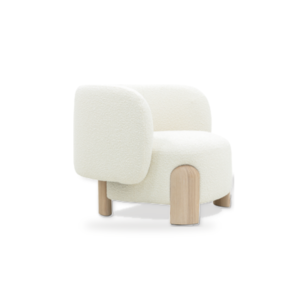 KBH Armchair SF2029 from the Soft Minimal collection