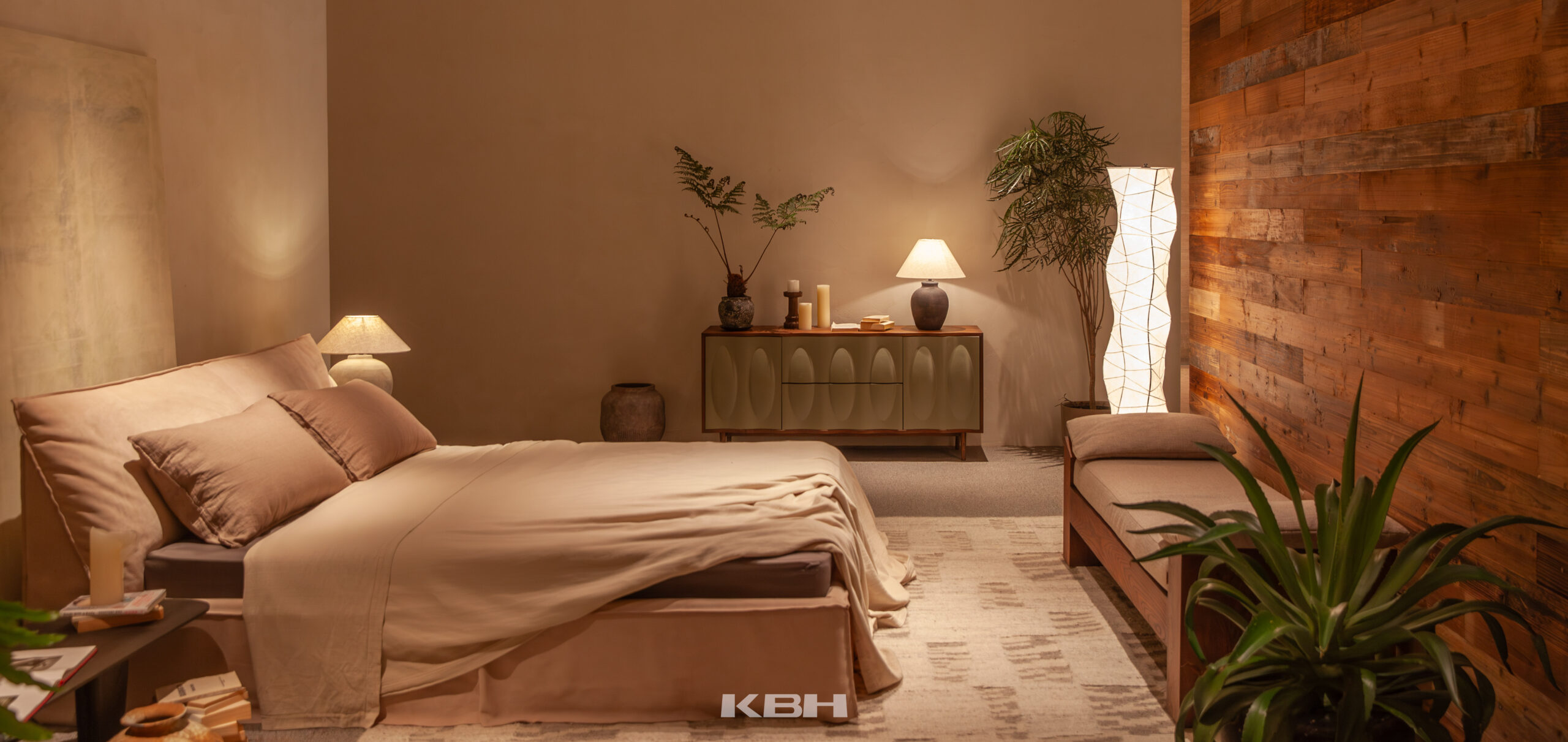 A KBH bedroom — Quiet Living with the Axel Bed