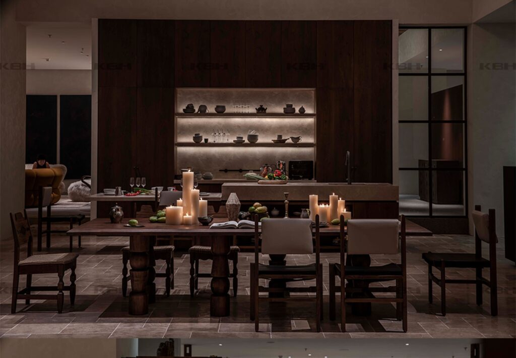 KBH Baguette Dining Chair in a dining room setting