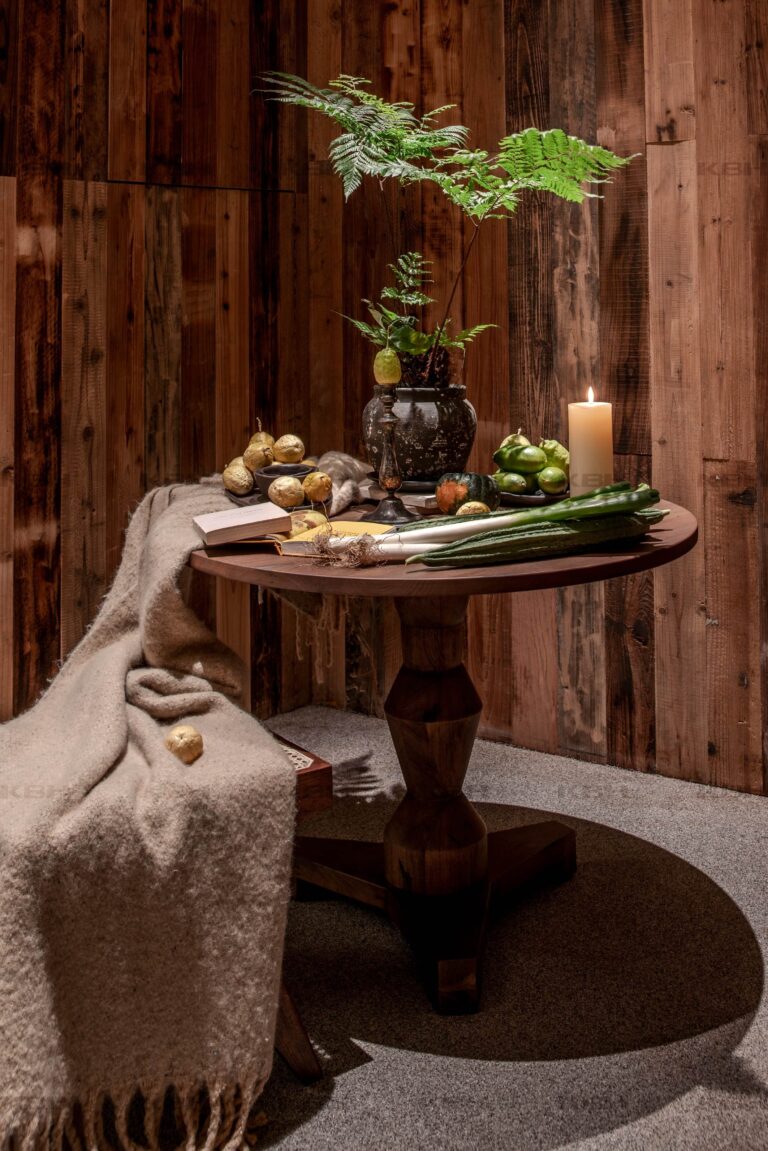KBH Baguette Meeting Table in a living room setting