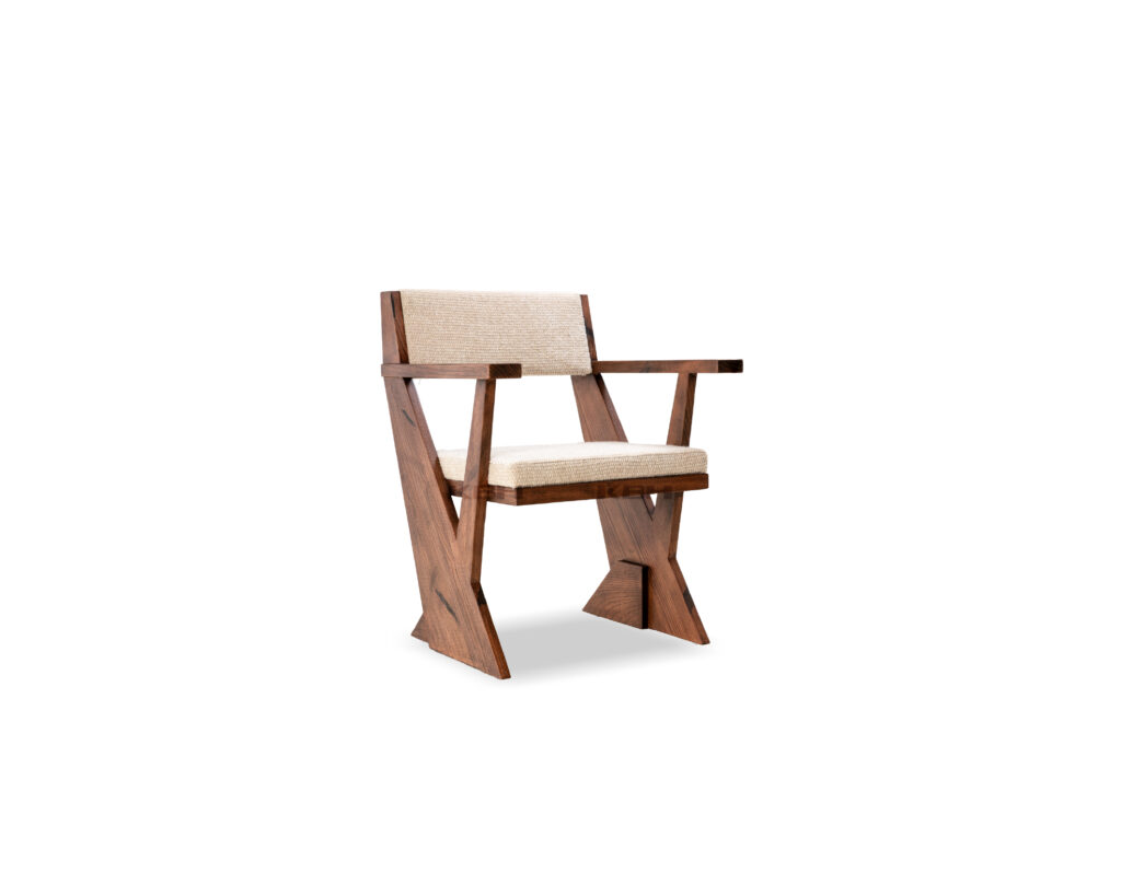 KBH Beaver Dining Chair in warm tones