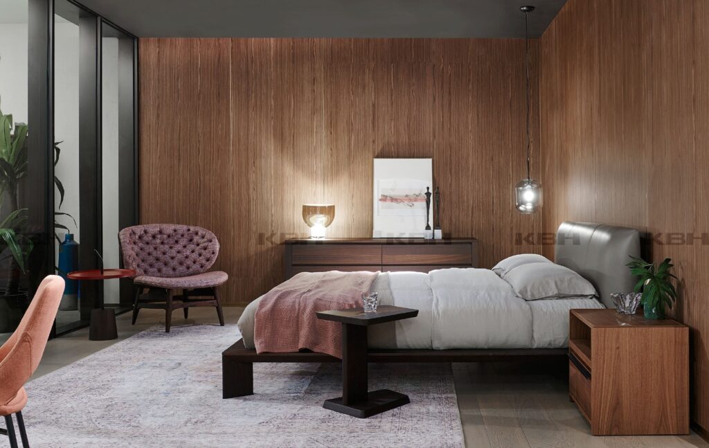 KBH Bed CW80001 in a bedroom setting, view 2