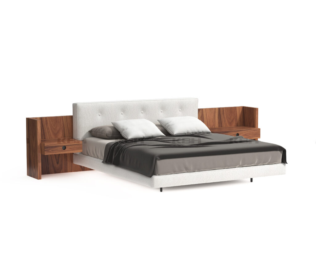 KBH Bed CW80023 from the Soft Minimal collection