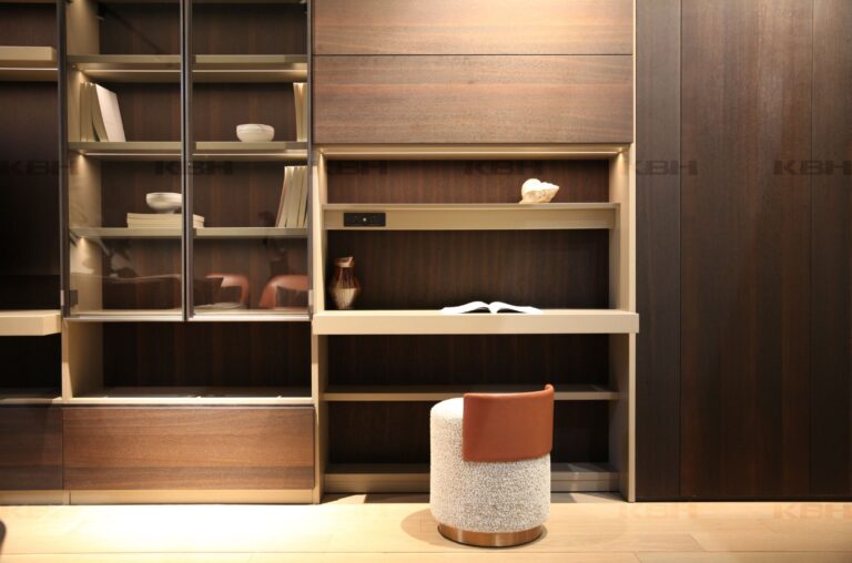 KBH Bench & Ottoman CW33001 photographed in a room setting