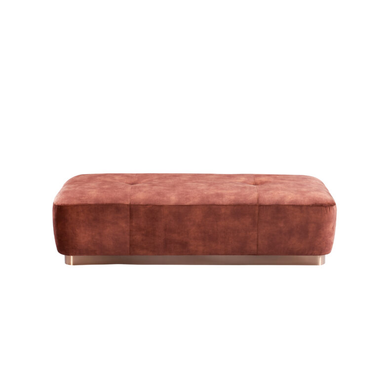 KBH Bench & Ottoman CW33007, a bench & ottoman