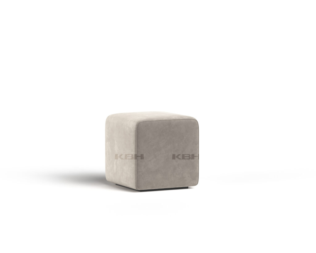 KBH Bench & Ottoman CW33008 from the Soft Minimal collection