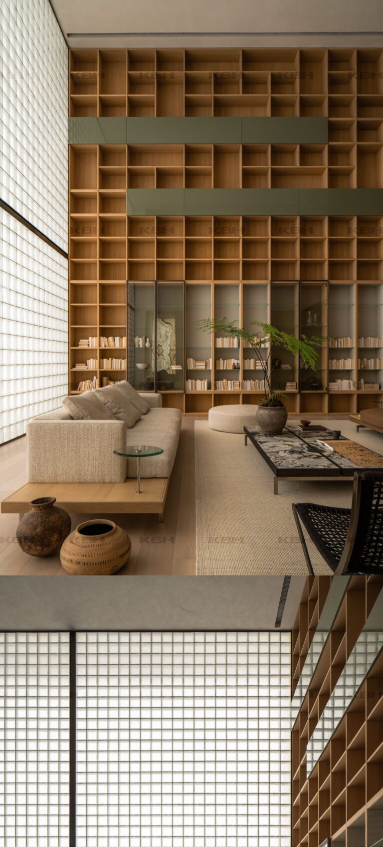 KBH Bench & Ottoman CW33009 in a bedroom setting