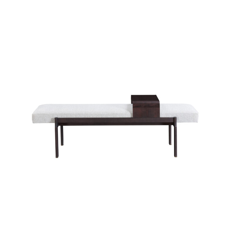 KBH Bench & Ottoman CW82003, a bench & ottoman