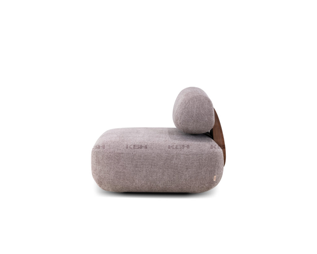 KBH Big White Chair in soft, pale colour