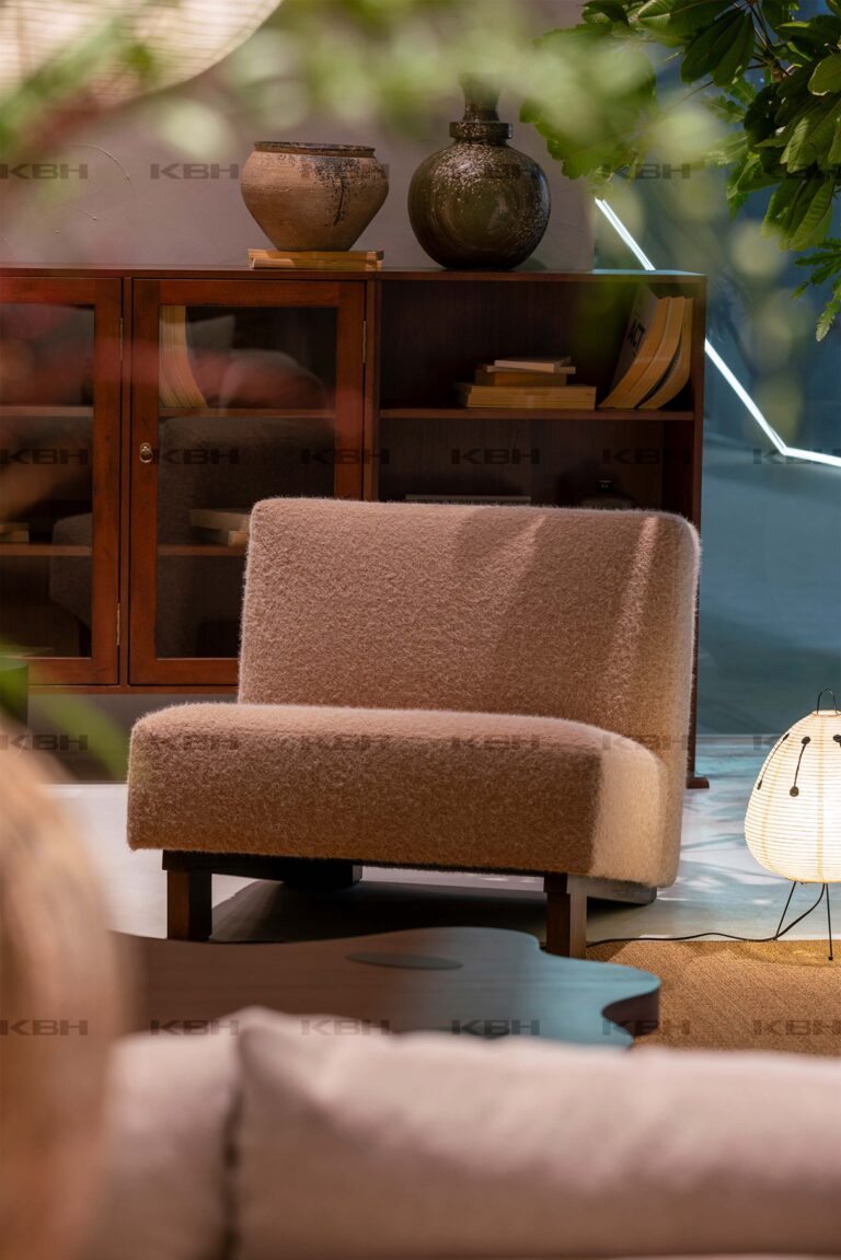 KBH Block Chair in a bedroom setting