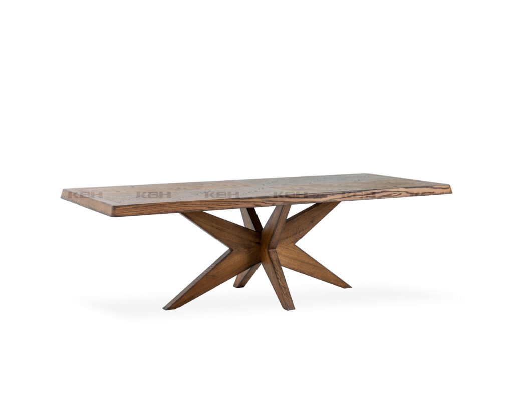 KBH Branch Dining Table in warm tones