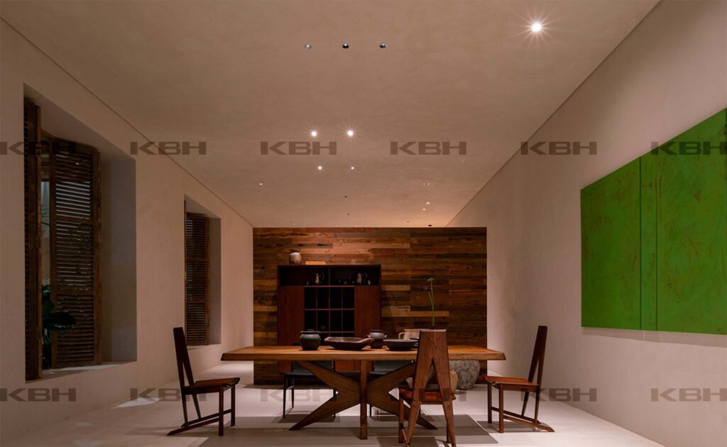 KBH Branch Dining Table in a dining room setting