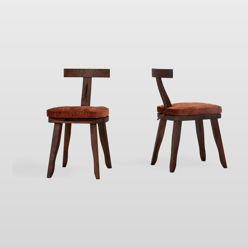 KBH Brulee Dining Chair in a grounded dark palette, view 11