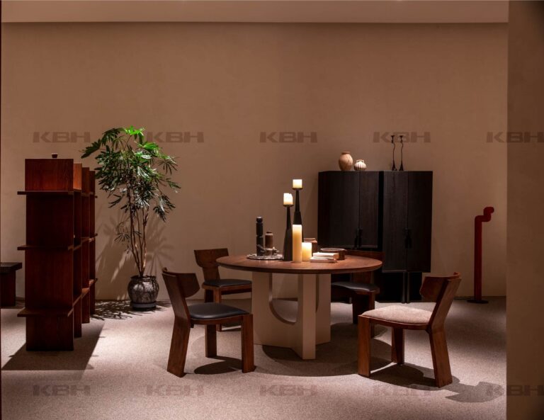 KBH Button Dining Table in a dining room setting
