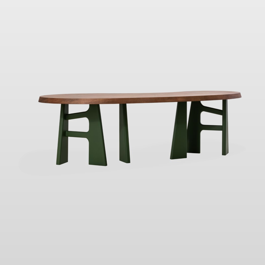 KBH Cashew Green Desk