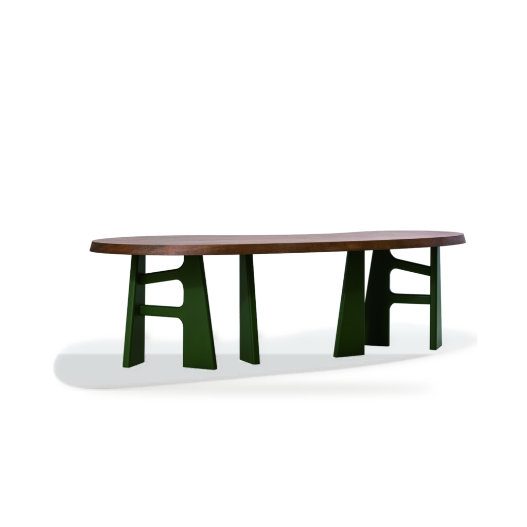 KBH Cashew Green Desk