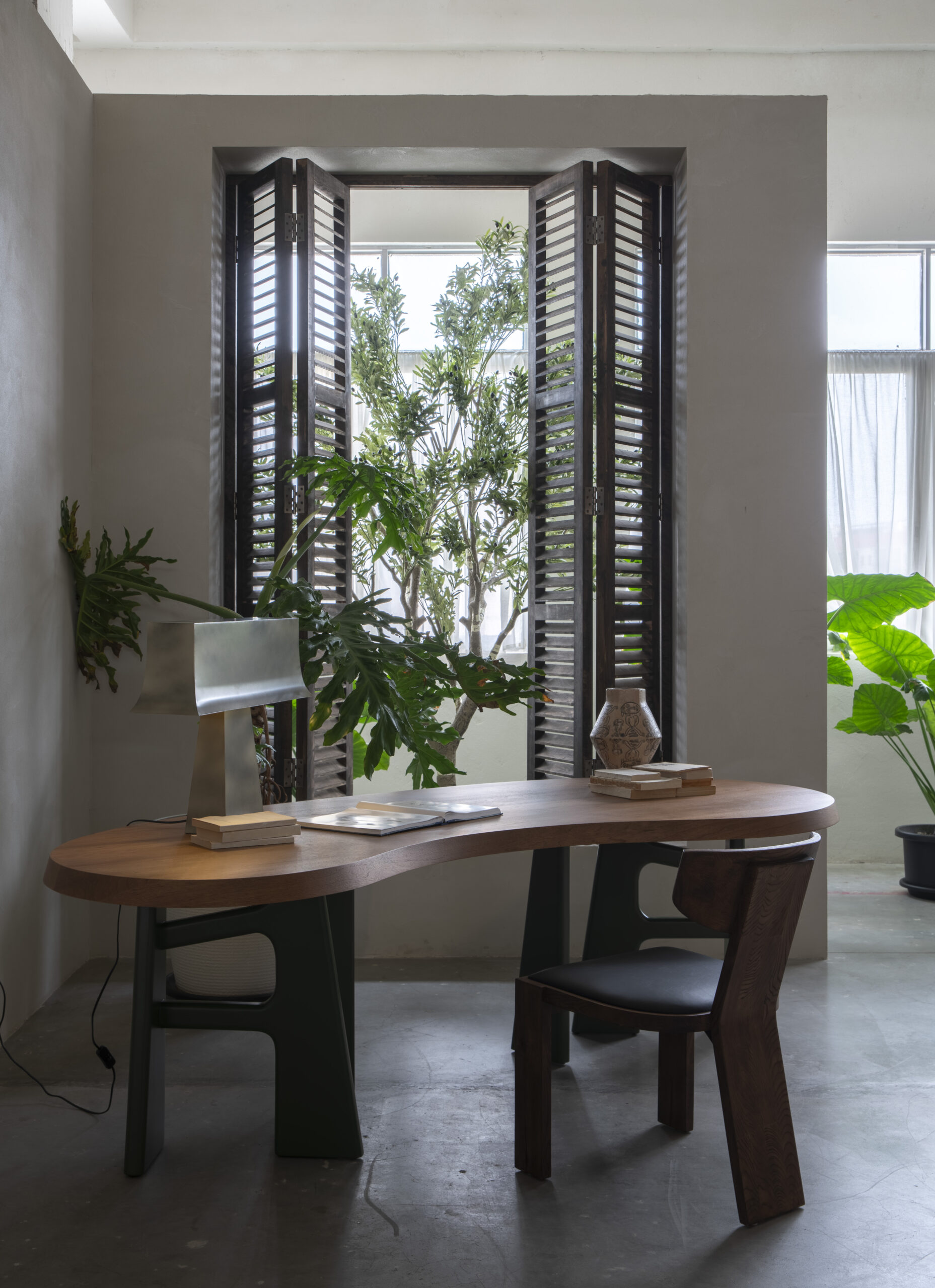 KBH Cashew Green Desk