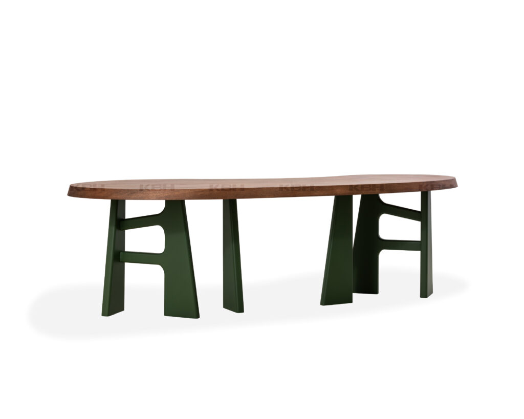 KBH Cashew Green Desk