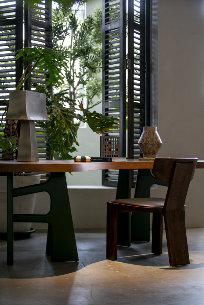 KBH Cashew Green Desk