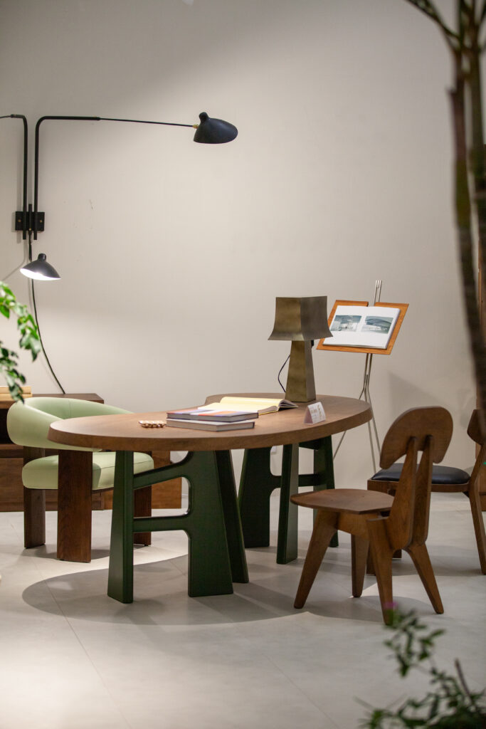 KBH Cashew Green Desk