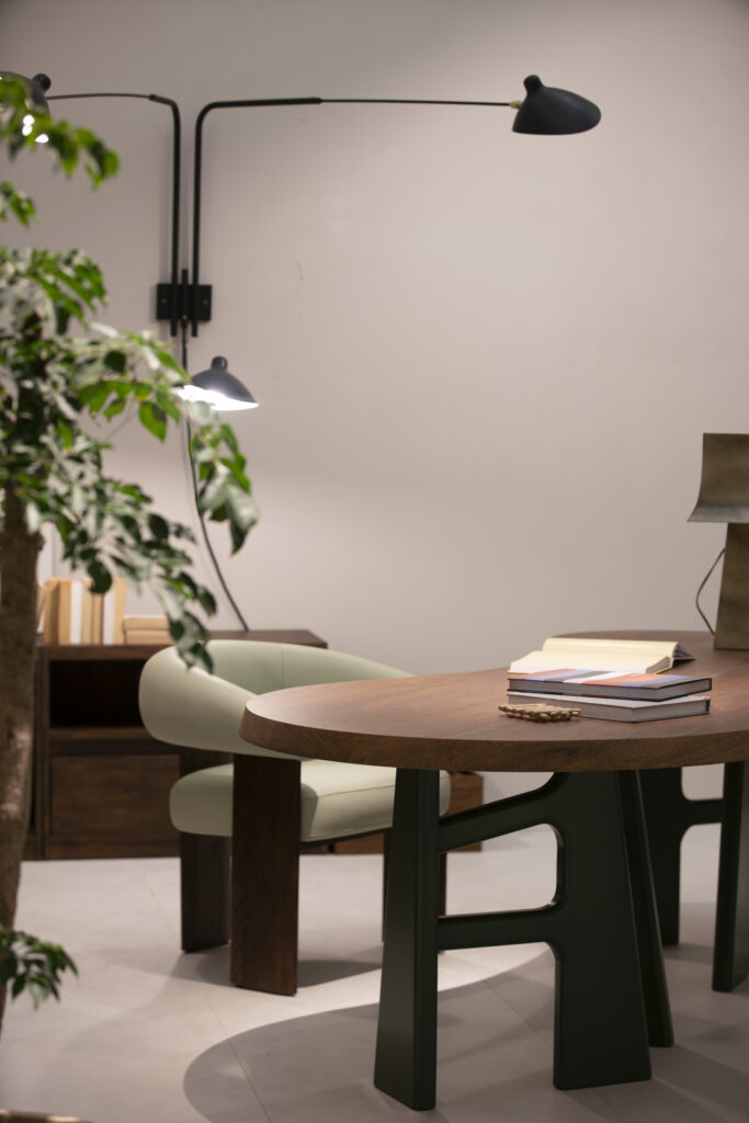 KBH Cashew Green Desk