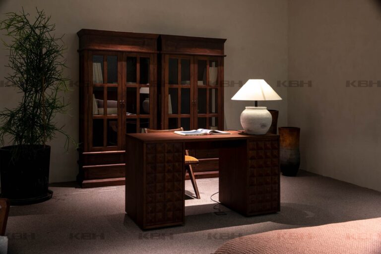 KBH Cave Desk photographed in a room setting