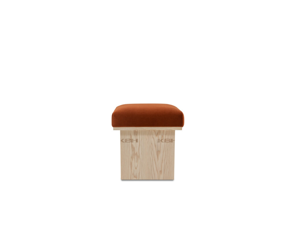 KBH Cheese Block Stool, a bench & ottoman by KBH
