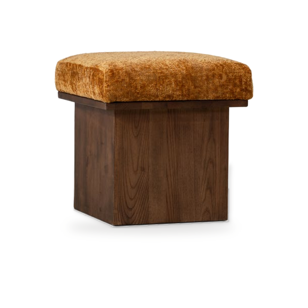 KBH Cheese Block Stool for the bedroom, view 10
