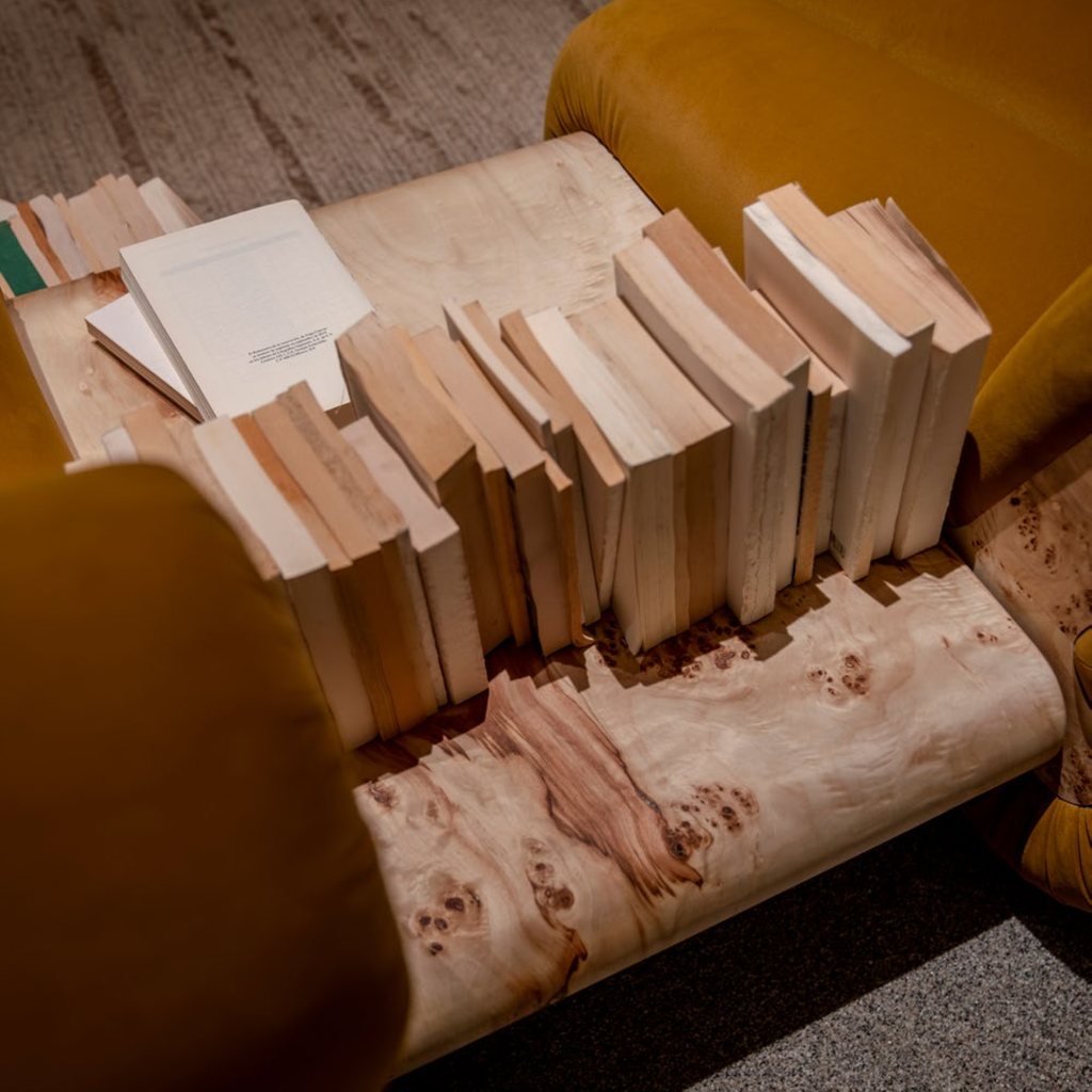 KBH Cheese Rectangle Coffee Table for the living room
