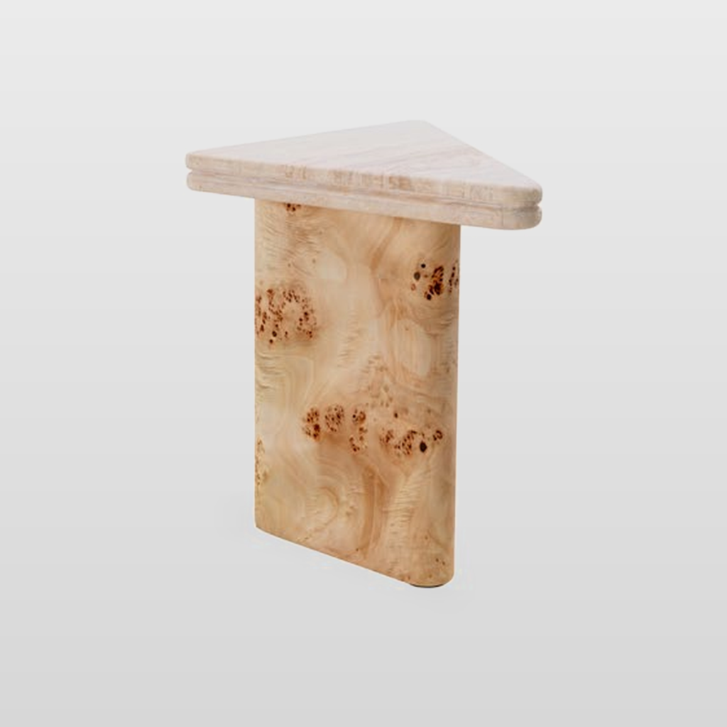 KBH Cheese Side Table from the Natural Wood collection, view 8