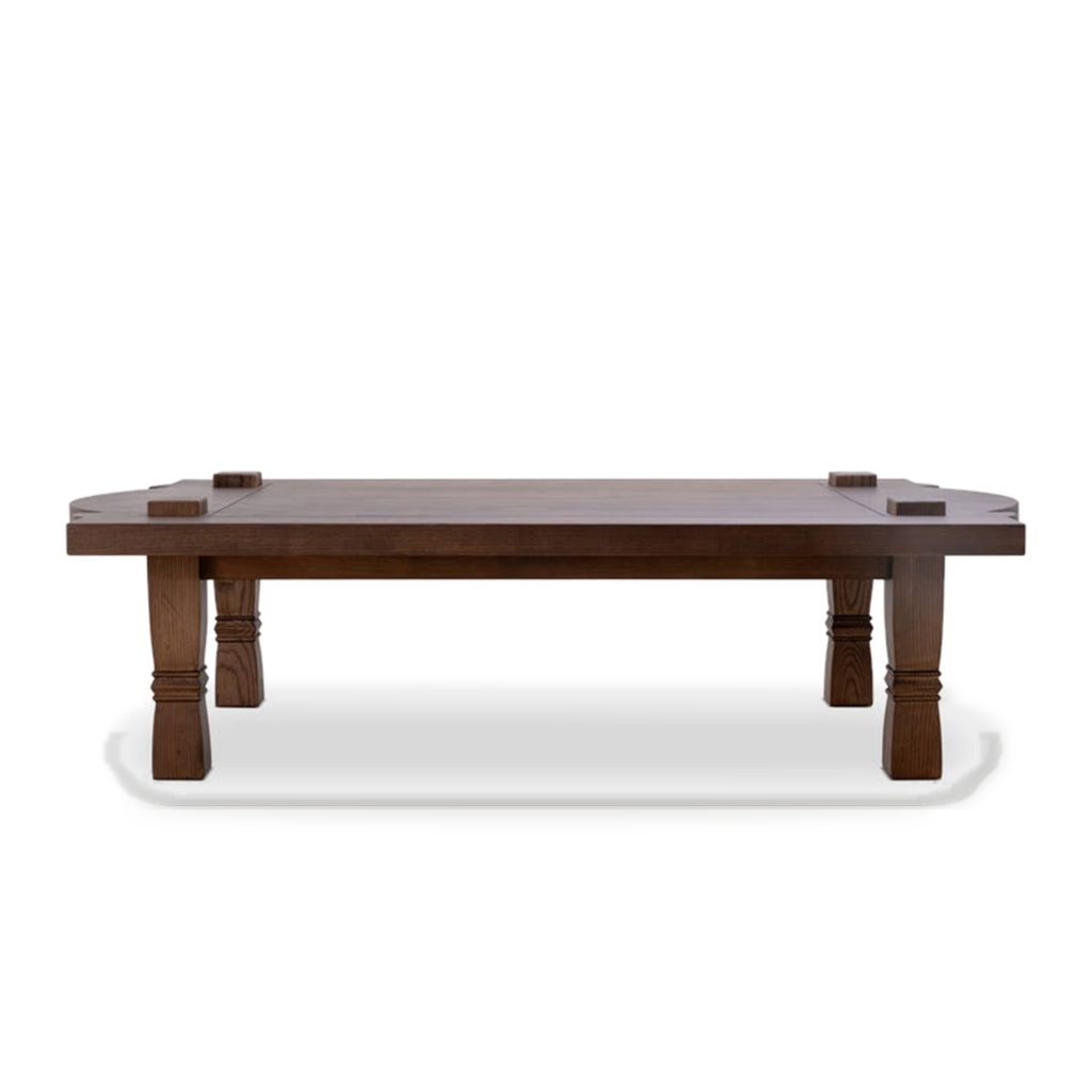 KBH Chequer Coffee Table in a grounded dark palette, view 9