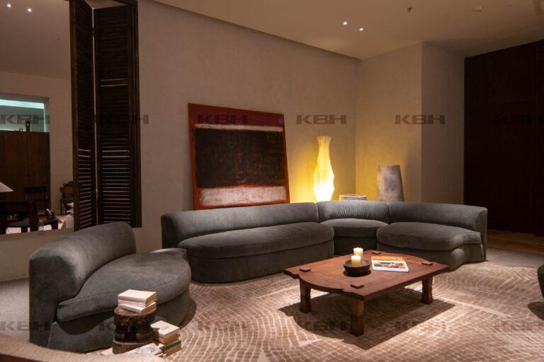 KBH Chequer Coffee Table in a living room setting