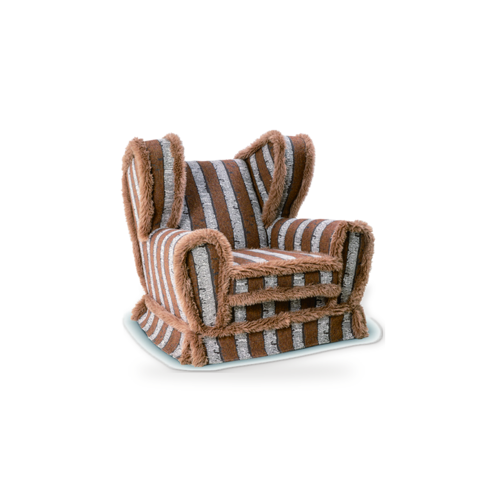 KBH Cigar Chair in warm tones, view 9