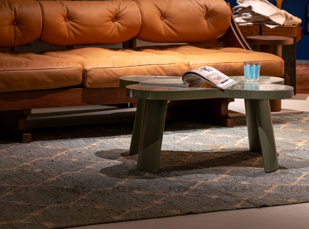 KBH Cinnamon Roll Sofa in a living room setting, view 2