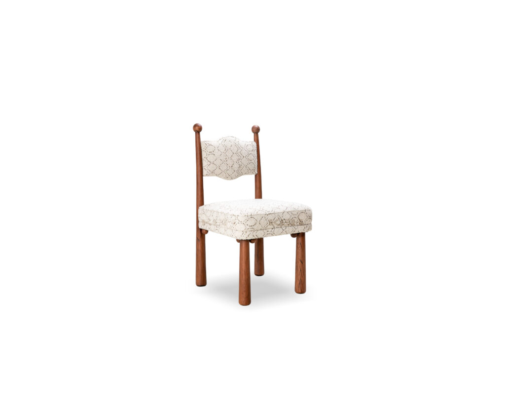 KBH Cloud Dining Chair in soft, pale colour