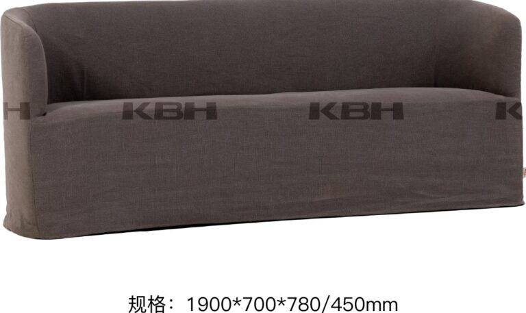 KBH Cocoa Bean Sofa in a living room setting