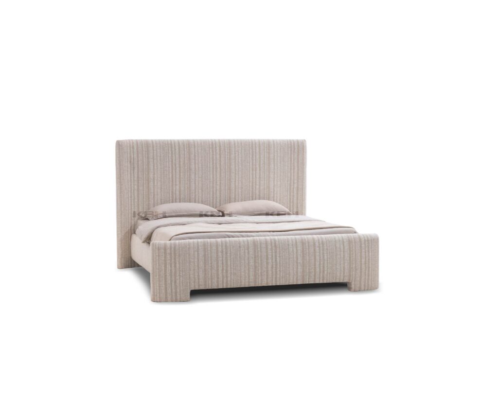 KBH Cocoa Bed in soft, pale colour