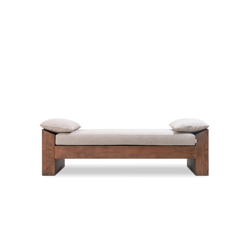 KBH Cocoa Bed-End Stool, a bench & ottoman
