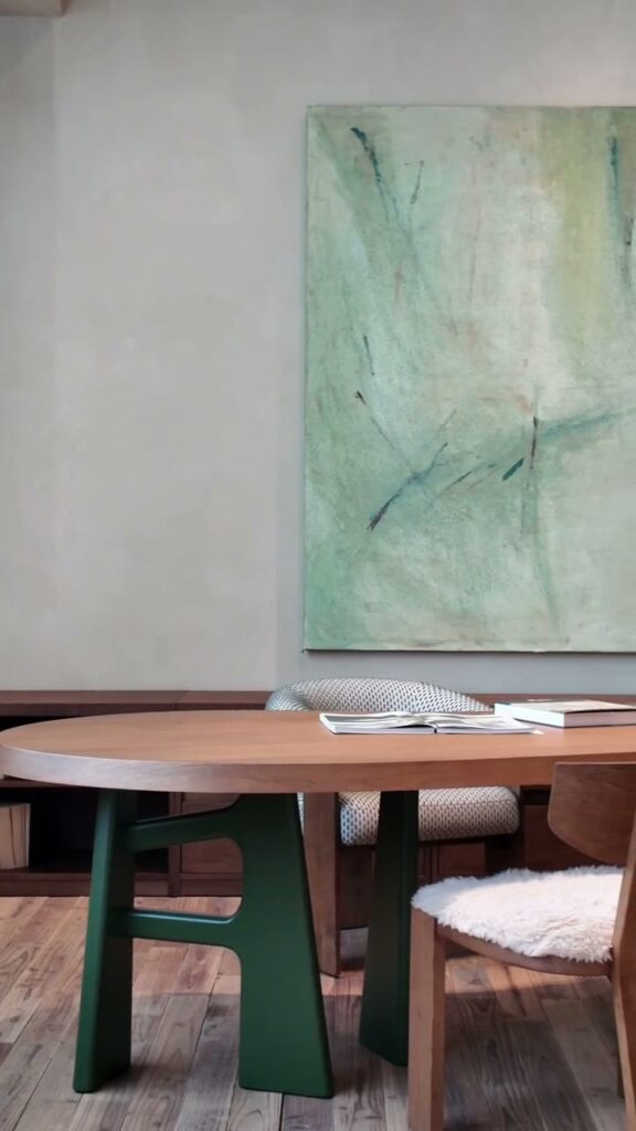Still from the KBH film: Colour, Grain and a Green Desk
