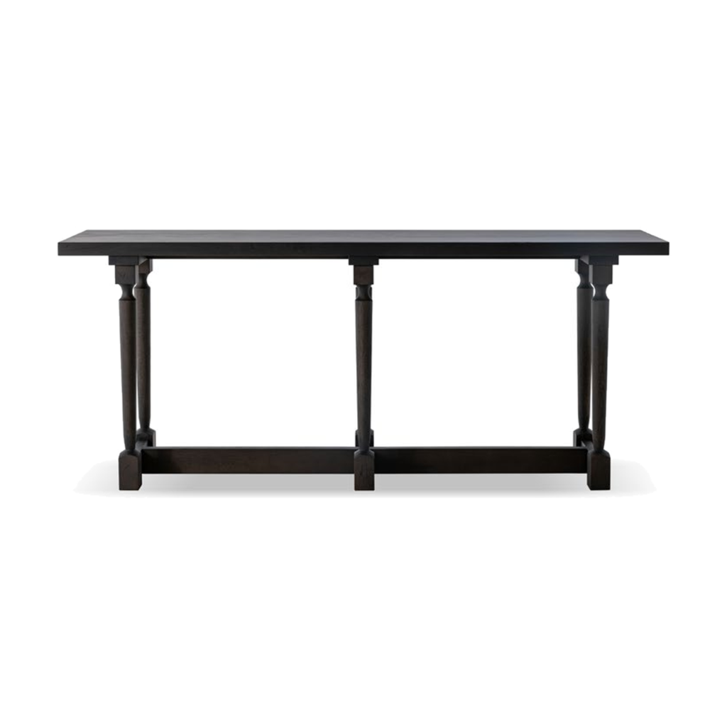 KBH Column Entry Cabinet in a grounded dark palette, view 9