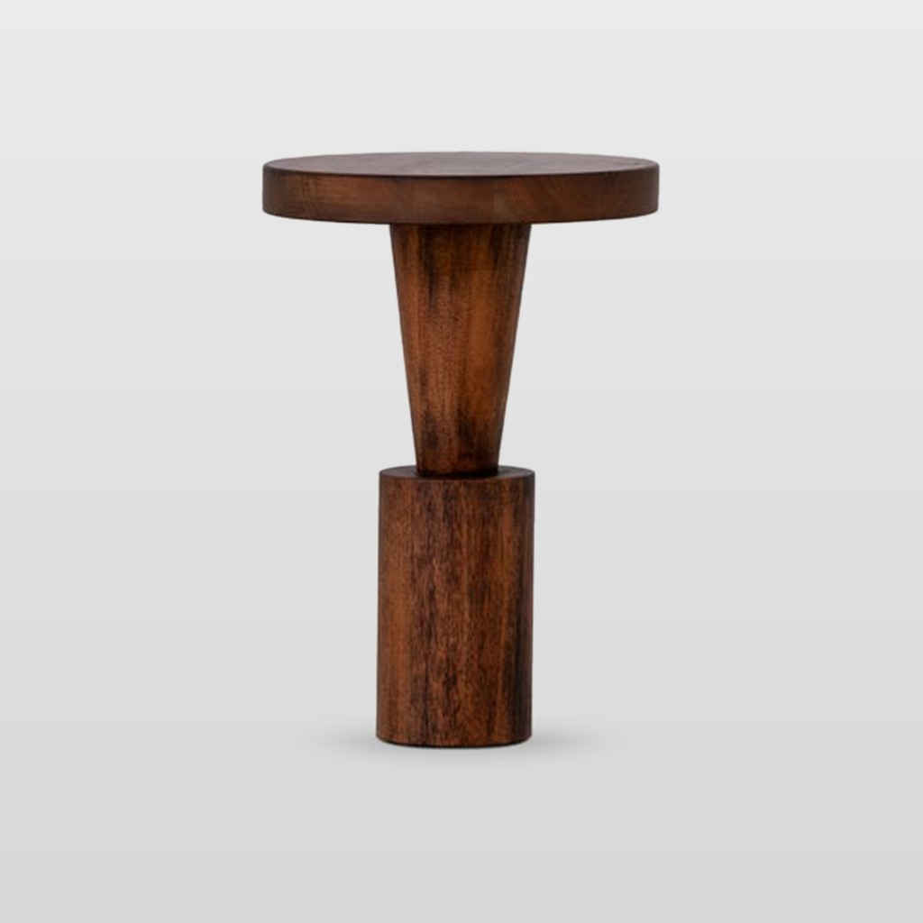 KBH Cone Column Corner Table for the living room