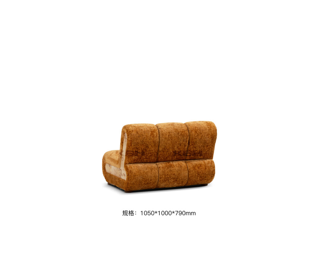 KBH Croissant Sofa in warm tones, view 7