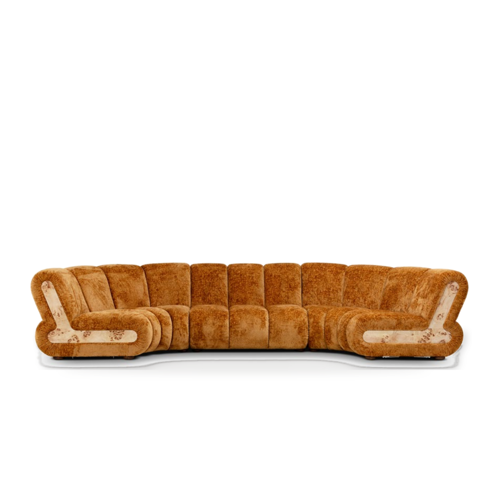KBH Croissant Sofa in warm tones, view 15