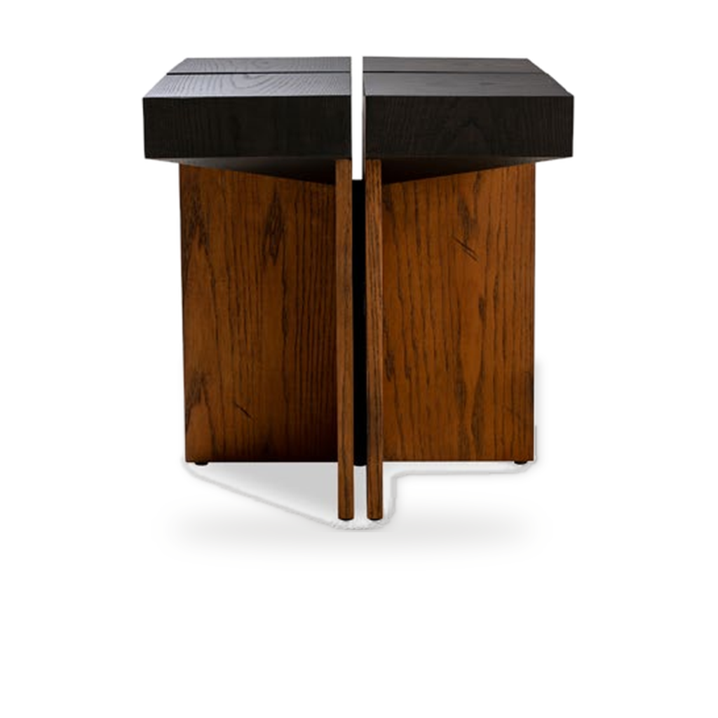 KBH Crosspiece Corner Table from the Natural Wood collection, view 8