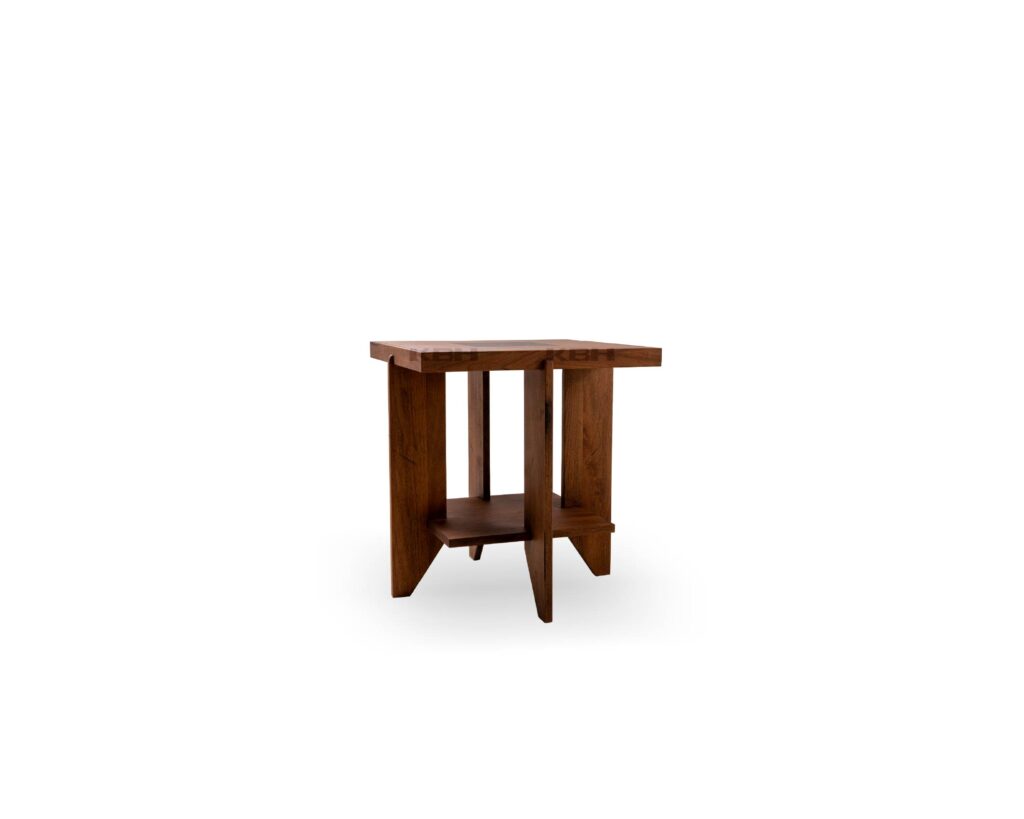 KBH Cube Corner Table from the Natural Wood collection