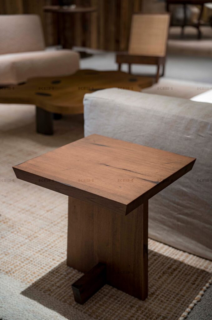 KBH Dingli Corner Table in a bedroom setting, view 2