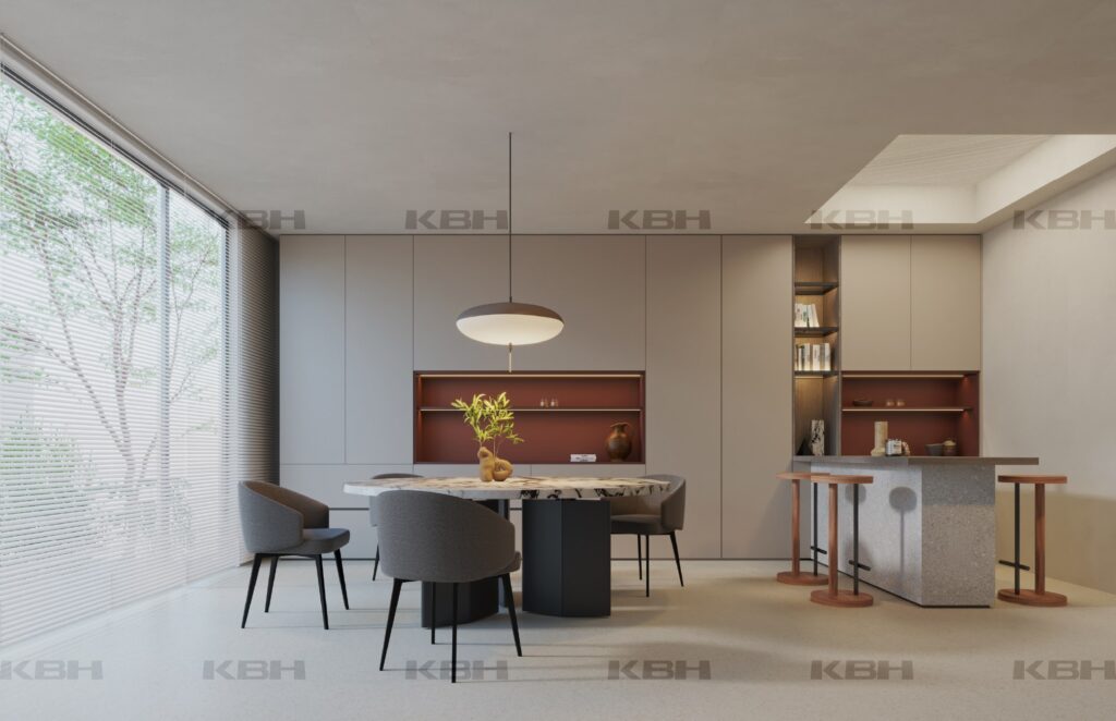 KBH Dining Table DT2030006 photographed in a room setting